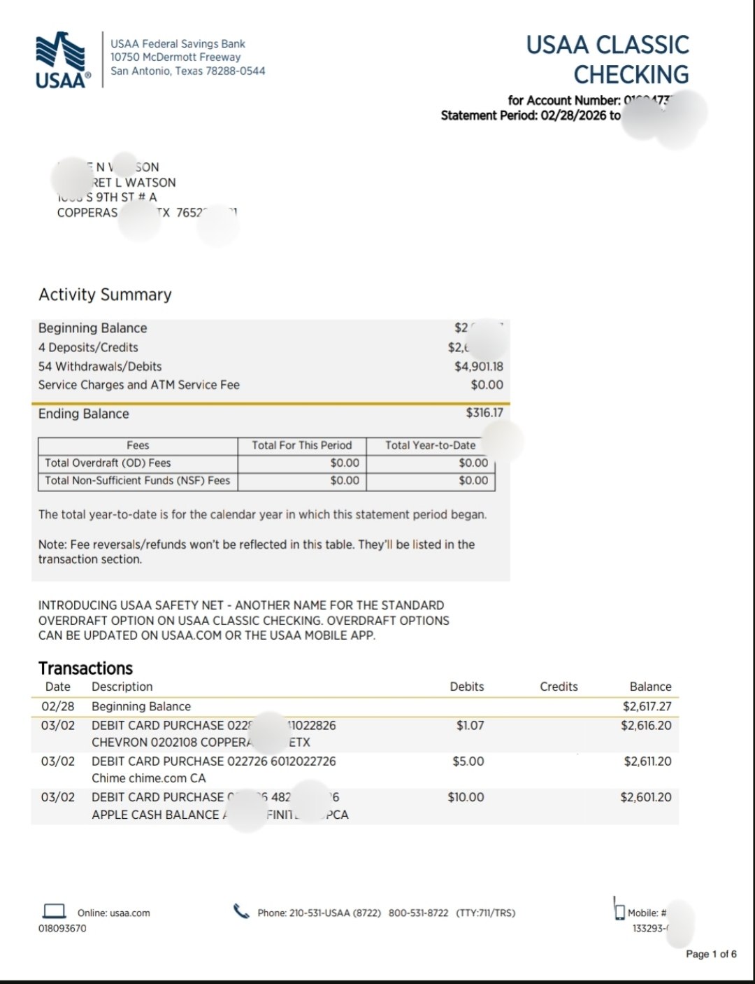 Editable Proof of address image 1